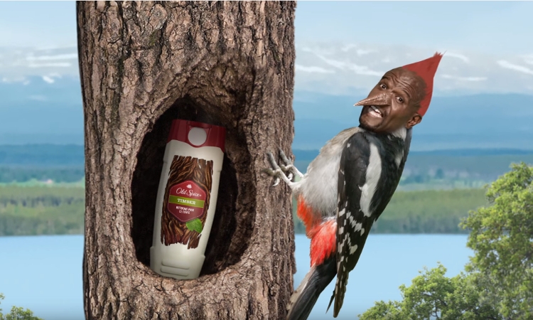 Un air sauvage avec Old Spice.